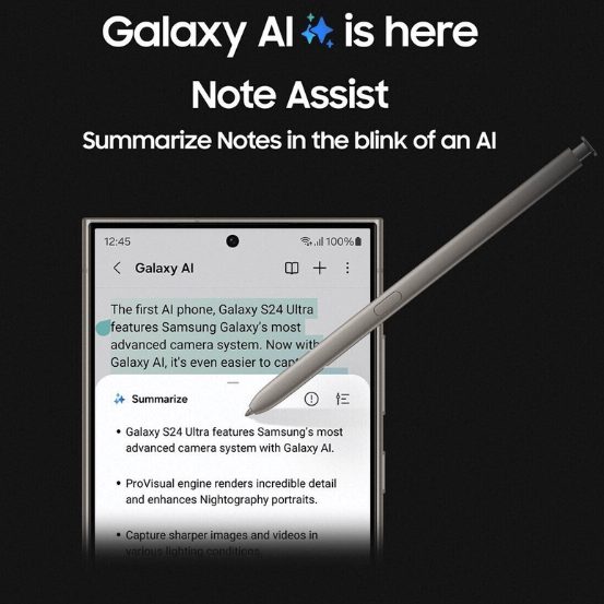 Samsung Galaxy S24 Ultra 256GB Titan Grau